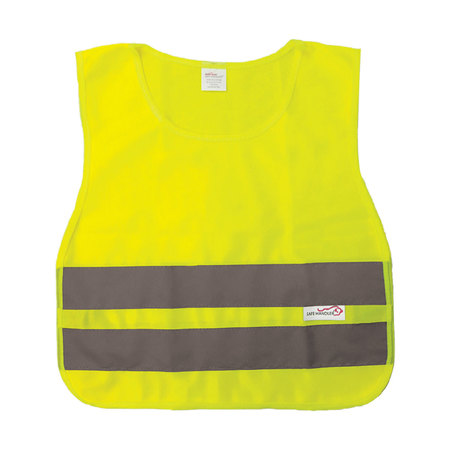SAFE HANDLER Child Reflective Safety Vest, Medium, Yellow(10-Pack) BLSH-ES-M-SV5Y-10